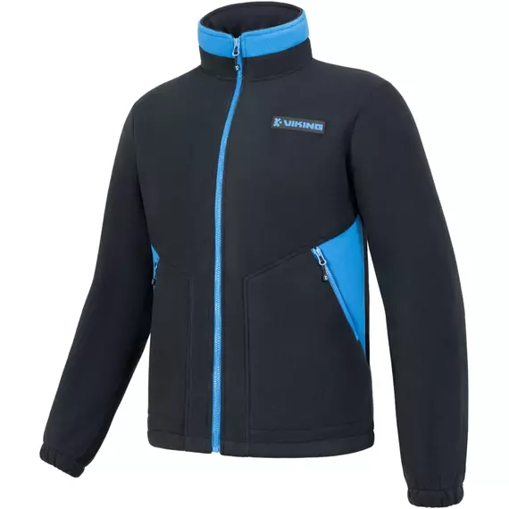 Кофта Viking Fishing ODIS XXL Polar Fleece к:black/blue, Розмір: XXL, фото , изображение 2